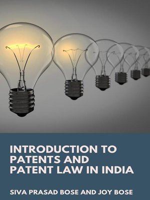 cover image of Introduction to Patents and Patent Law in India